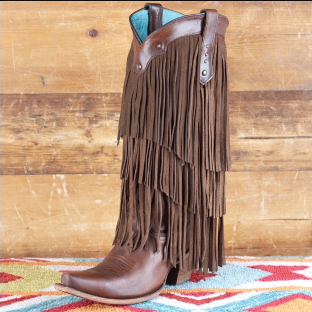 Corall fringe boots - Picture 3 of 16